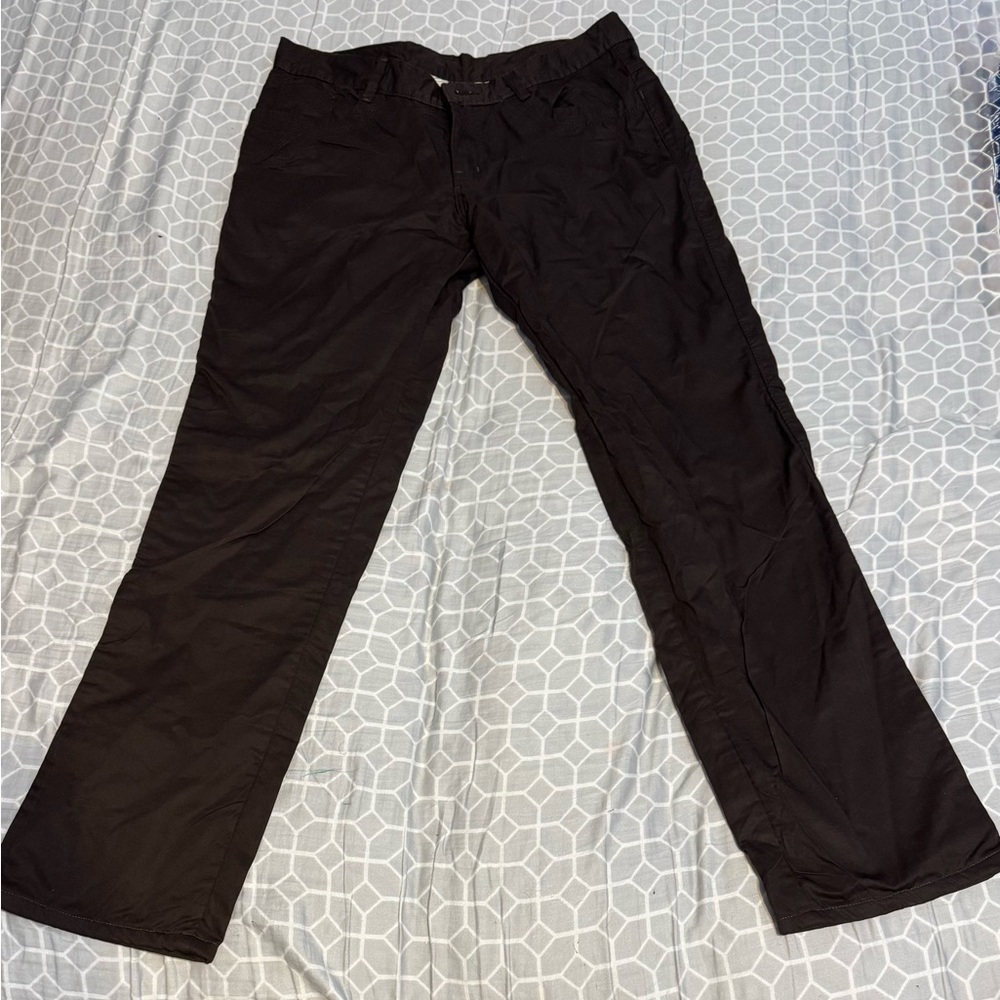 Men's Brown Cotton Lined Pants.. NWOT